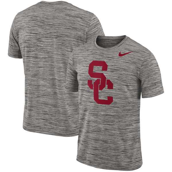 Nike USC Trojans Charcoal 2018 Player Travel Legend Performance T-Shirt,We sell and wholesale Nike USC Trojans Charcoal 2018 Player Travel Legend Performance T-Shirt on line form chian!